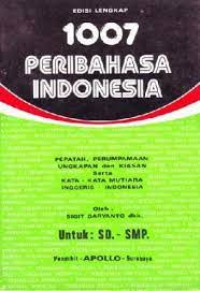 Image of 1007 Peribahasa Indonesia