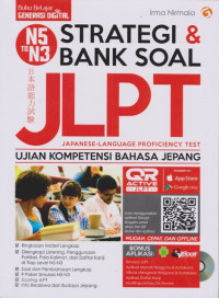 Image of Strategi & Bank Soal JLPT : Japanese-Language Proficiency Test Ujian Kompetensi Bahasa Jepang N5 to N3