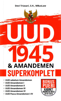 Image of UUD 1945 & Amandemen Superkomplet